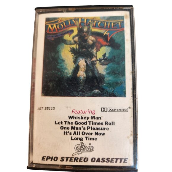 Molly Hatchet Lot Of 2 Cassette Tapes - Self-Titled & Flirtin With Disaster - Picture 3 of 13